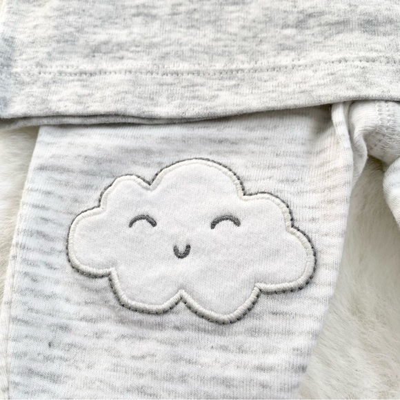 Gray and Mint Baby Cloud Island & Carter’s Outfit Set - Picture 4 of 4